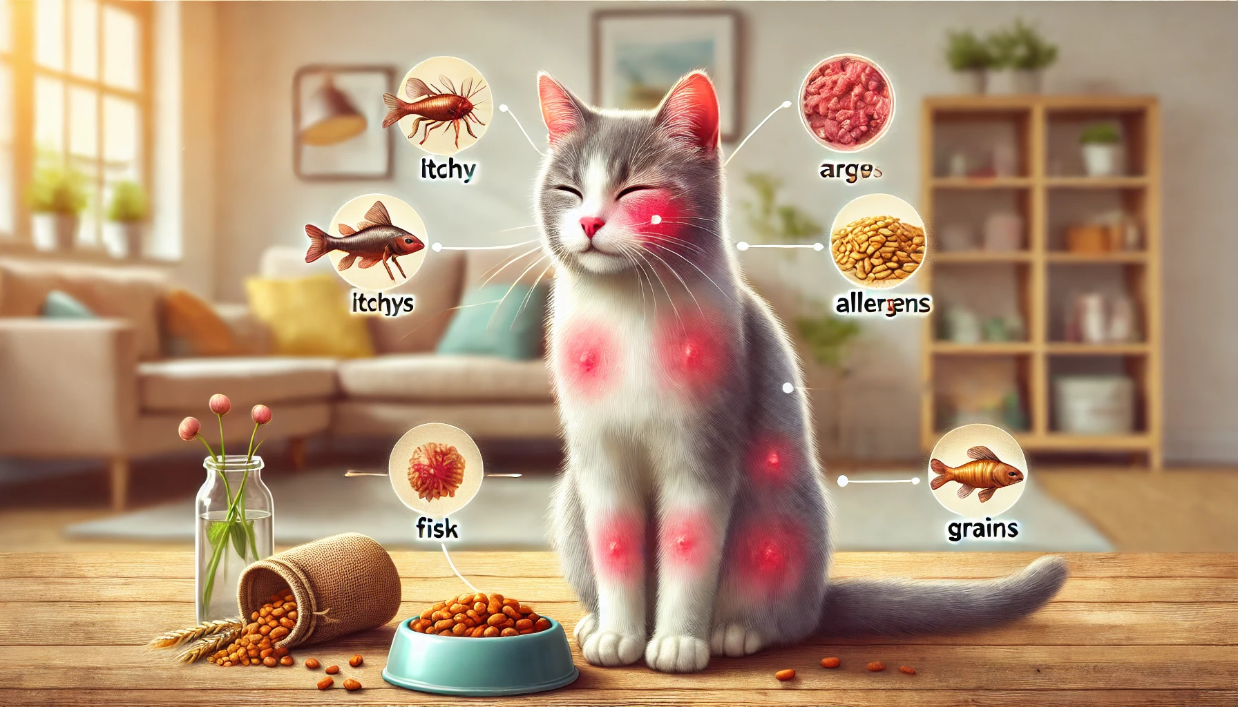Alergias Alimentares Em Gatos: Identifique Os Sintomas E Tratamentos Ideais 1 Alergias Alimentares Em Gatos Alergias Em Gatos