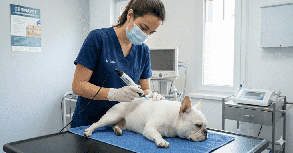 Microagulhamento em Pets: Quando é Indicado, Benefícios e Cuidados no Tratamento Dermatológico
